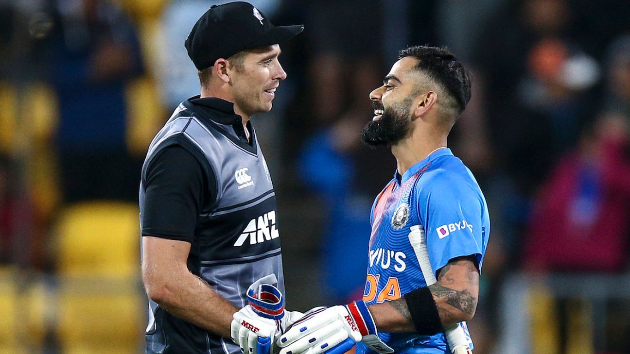 Have groups ever tied 2 successive matches before as New Zealand and India did?