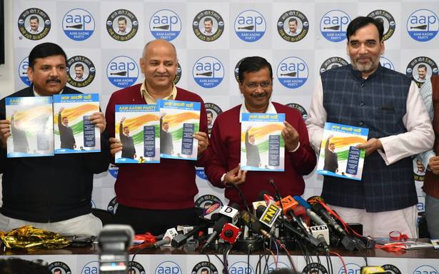 Doorstep delivery of rations, 24×7 markets among AAP’s promises