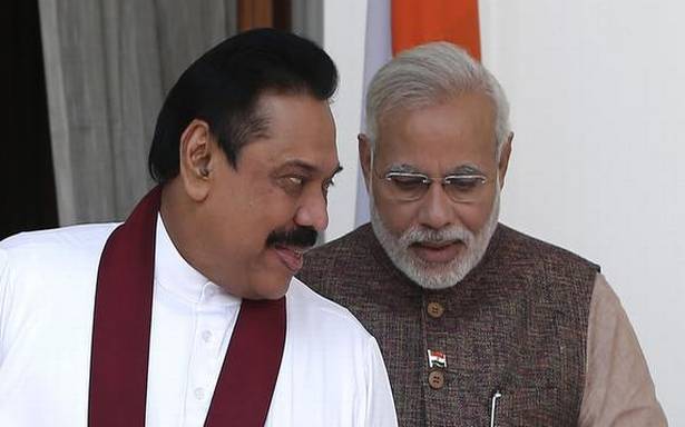 Sri Lankan Prime Minister Mahinda Rajapaksa embarks on 4-day State see to India