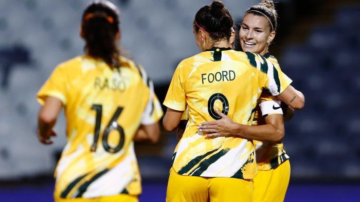 Matildas off to electric, 7-0 start in Olympic certifying