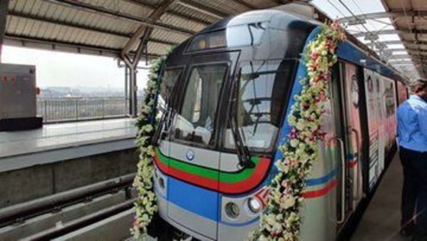 Hyderabad City Rail ends up being second largest metro network in India. See pictures