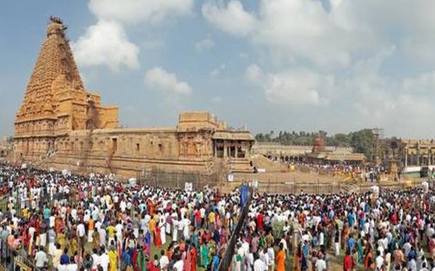 The Huge Image: The Tamil vs Sanskrit dispute turns spotlight on the Thanjavur Big Temple, yet again