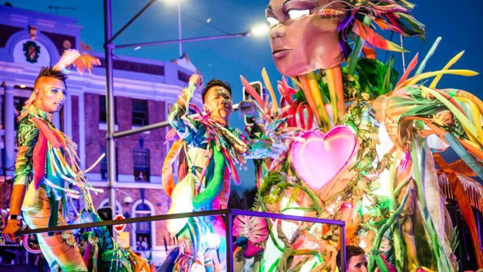 Party time in Sydney as thousands line streets to see spectacular Mardi Gras parade