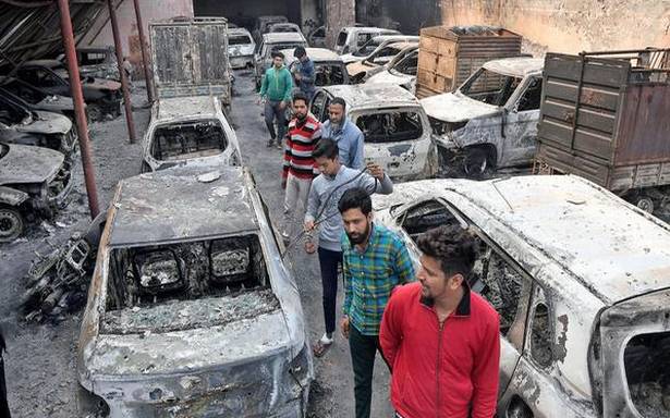 Delhi violence | Looted, burnt out homes offer little welcome to Shiv Vihar’s riot victims