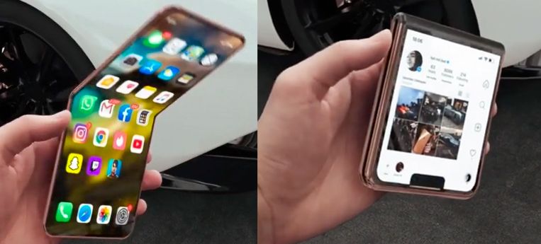 Stunning iPhone 12 foldable style blows away the Samsung Galaxy Z Flip