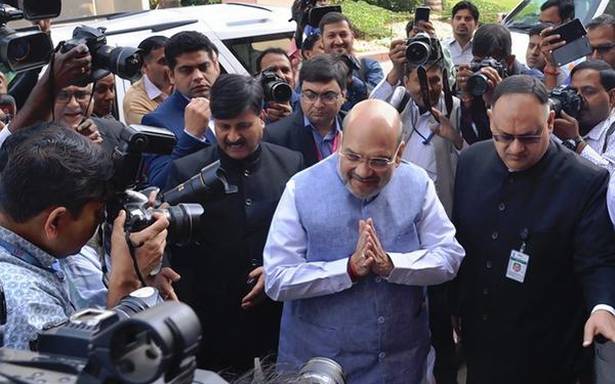 Parliament stalls as Opposition wants Amit Shah out