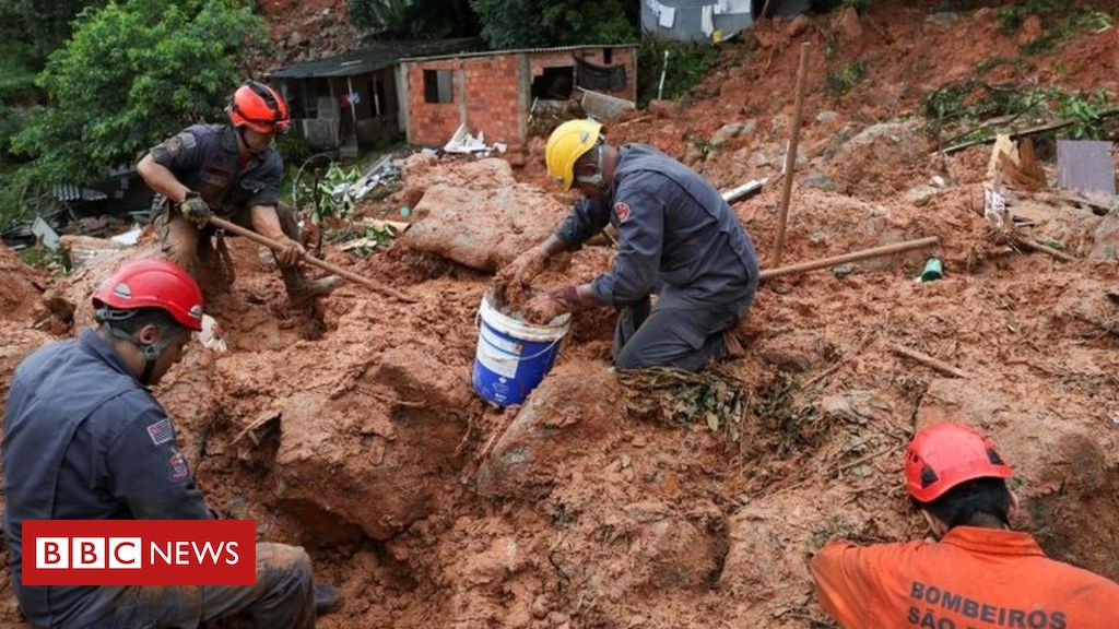 In photos: Fatal rain and landslides hit Brazil