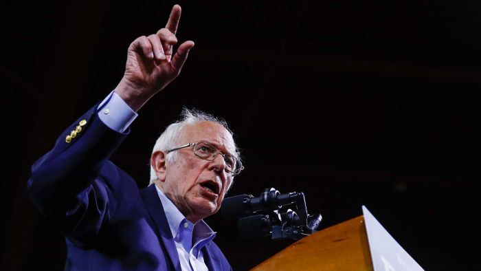 Sanders was supposed to sweep Super Tuesday. Biden bounced back instead