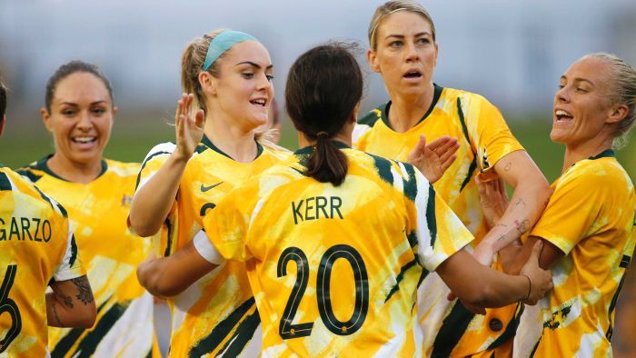 Matildas crush Vietnam to stand on verge of Olympic qualification