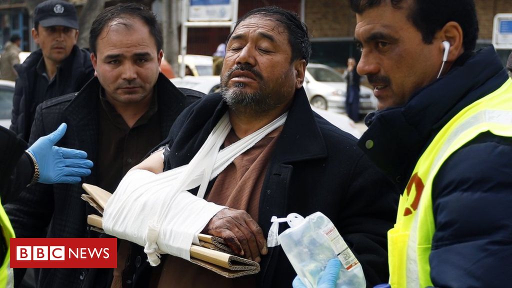 Leading Afghan officials leave deadly shooting