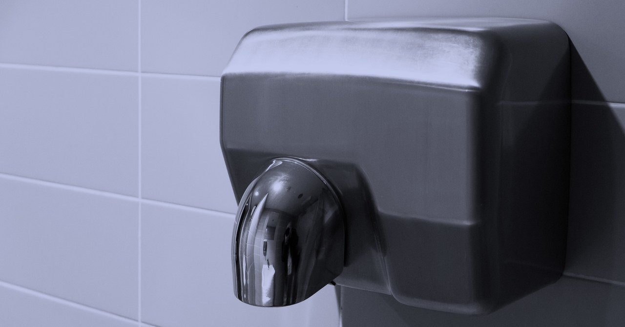 Wash Your Hands– but Beware the Electric Hand Dryer