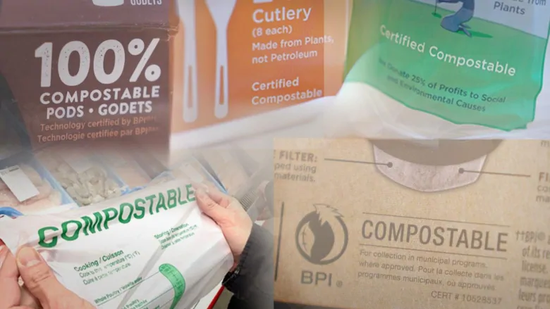 The label says 100% compostable plastic. But it’s likely ending up in a landfill | CBC News