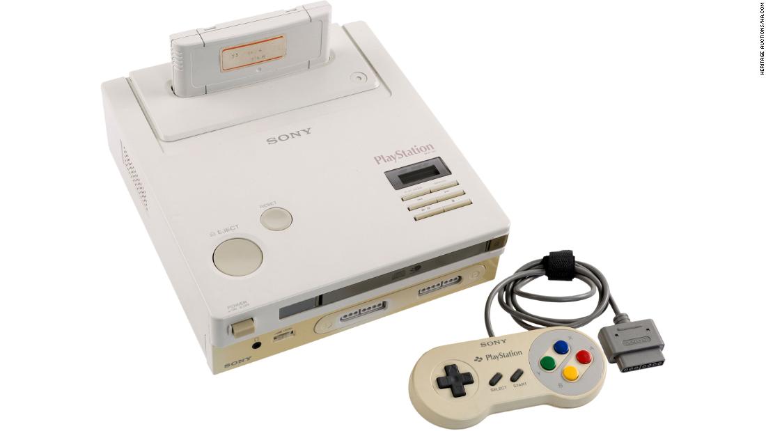 The Nintendo Playstation sold for $360,000 to the original owner of Pets.com