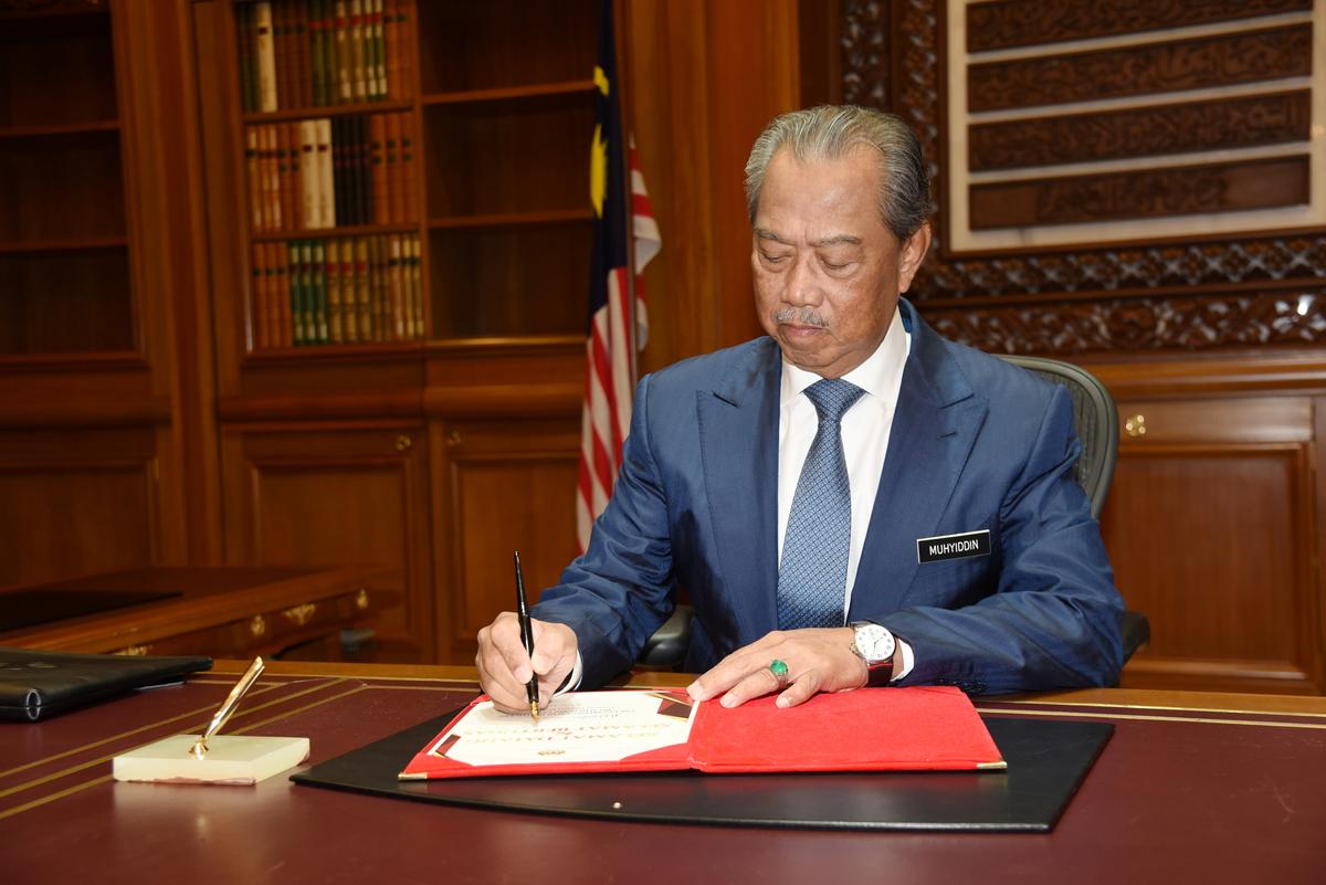 Malaysia’s palace denies ‘royal coup’ in appointing new PM