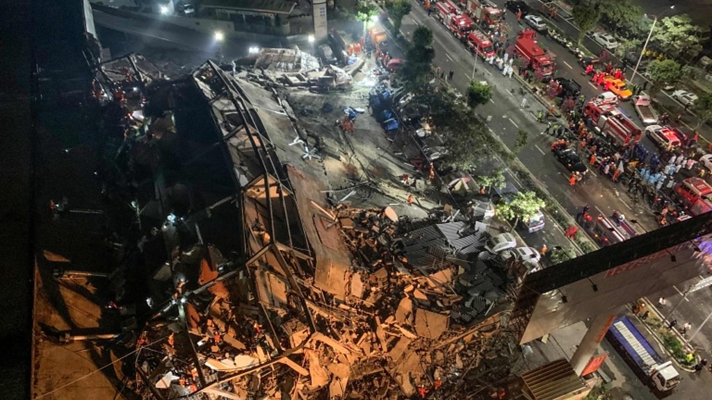 Four dead in China quarantine hotel collapse