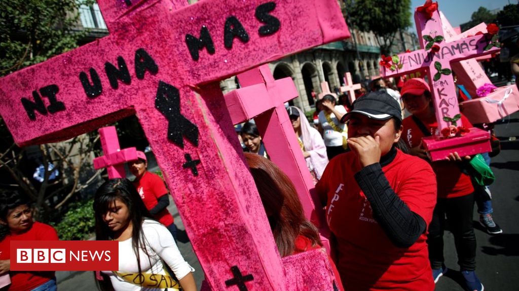 Mexican women strike in protest at gender violence