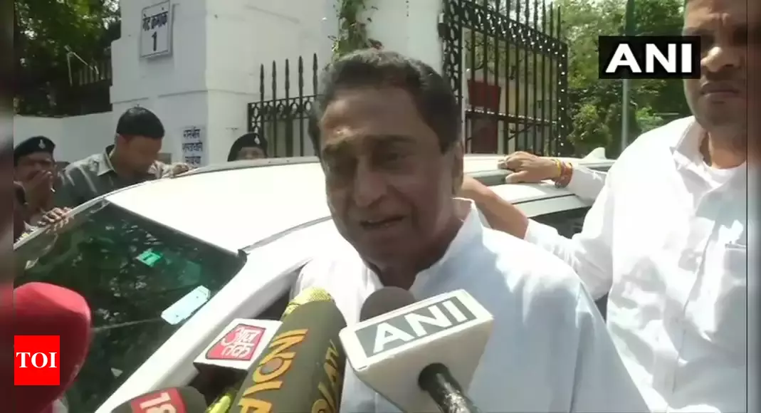 Madhya Pradesh crisis: Kamal Nath calls on governor, says ready for floor test