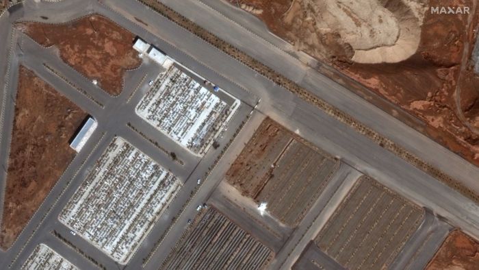 Satellite images appear to show mass coronavirus graves in Iran