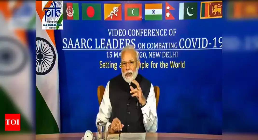 Modi proposes SAARC fund to tackle coronavirus, lays stress on joint efforts