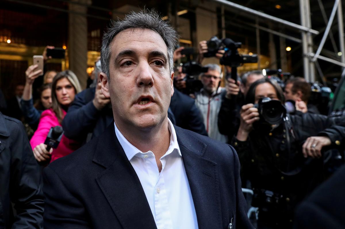 Coronavirus justifies moving ex-Trump lawyer Cohen home from prison