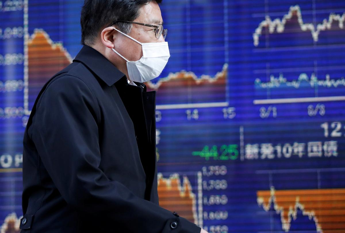 Global stocks drop as investors shun risk on coronavirus fears