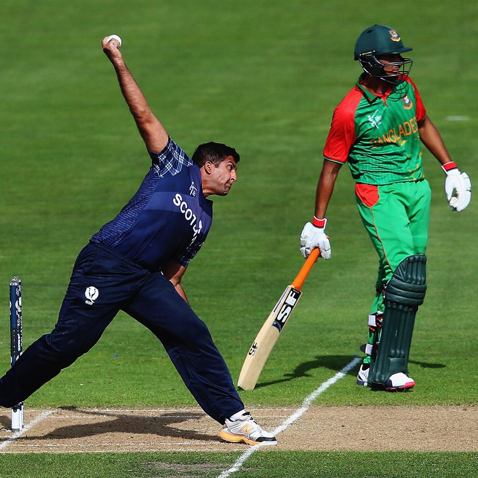 Former Scotland bowler Majid Haq says he has Coronavirus | ESPNcricinfo.com