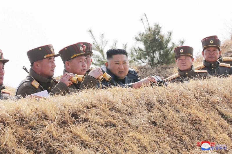 North Korea fires suspected short-range missiles, South Korea says, amid coronavirus