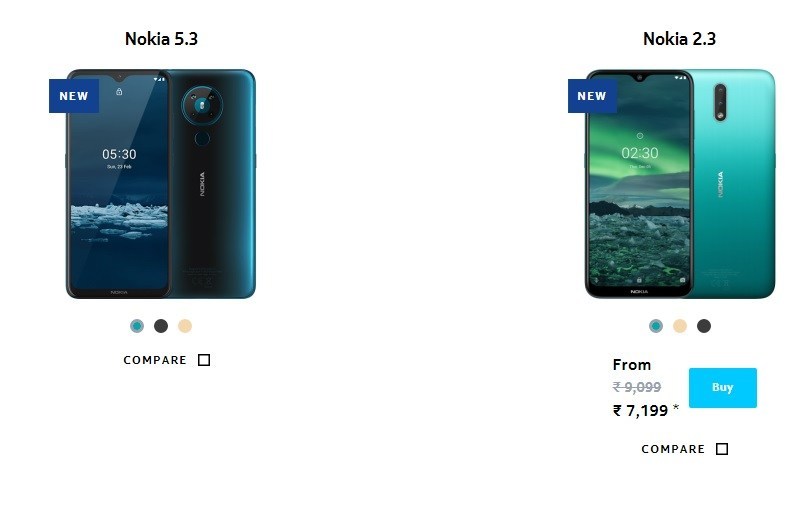 Nokia 5.3 and 5310 coming first to India