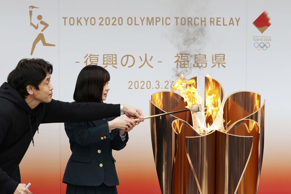 Japan to downsize Olympic torch relay: Fukushima official