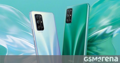 Honor 30S main poster validates design, live image surface areas