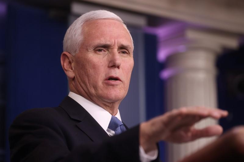 Pence says virus taskforce soon to deliver recommendation on whether to re-open economy