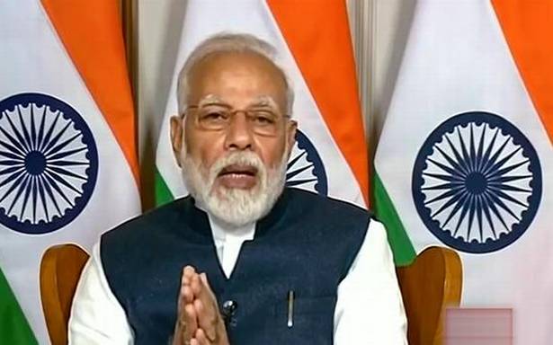 PM Modi holds very first video conference with heads of Indian objectives