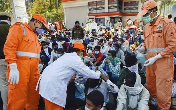 NDRF assists with masks and sanitisers