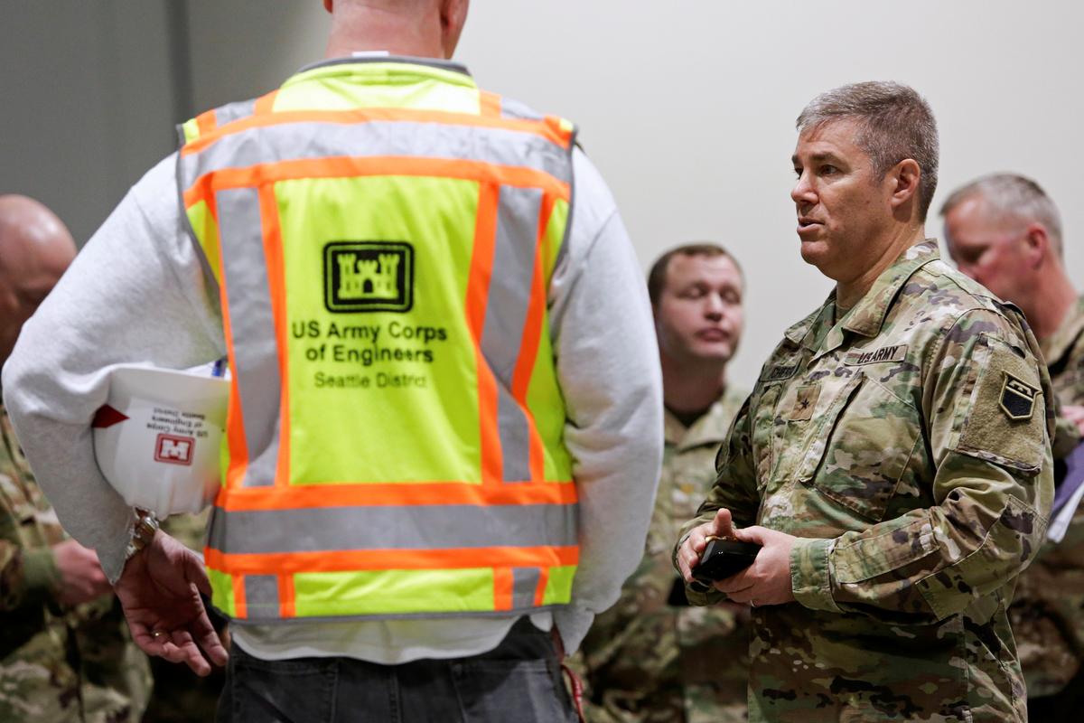 U.S. Army Corps to build hundreds of temporary hospitals for coronavirus crisis