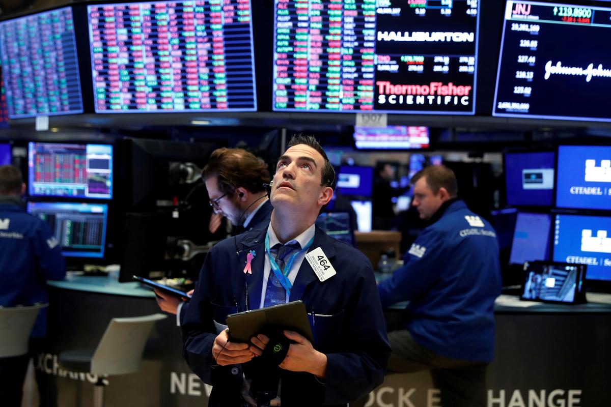 Wall Street falls as coronavirus shreds U.S. payrolls