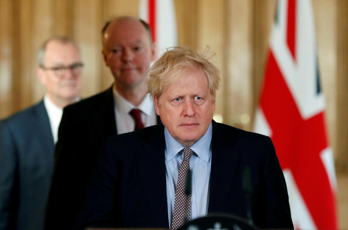 UK PM Johnson ‘clinically stable’ in intensive care battling COVID-19