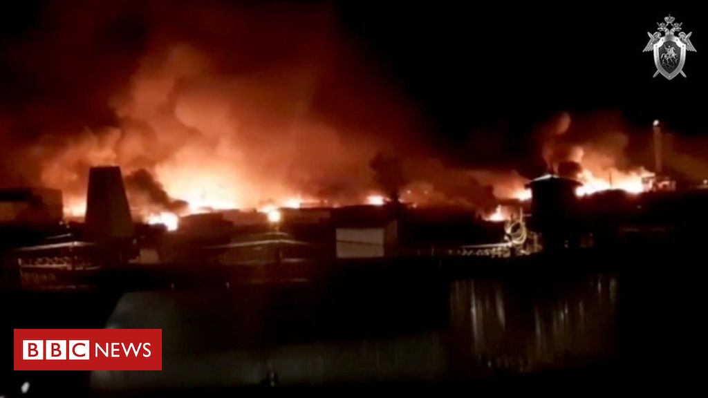 Siberian jail ablaze after prisoners riot