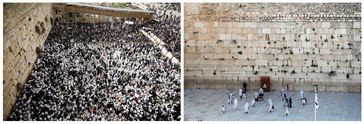 Passover blessing at Western Wall downsized due to coronavirus