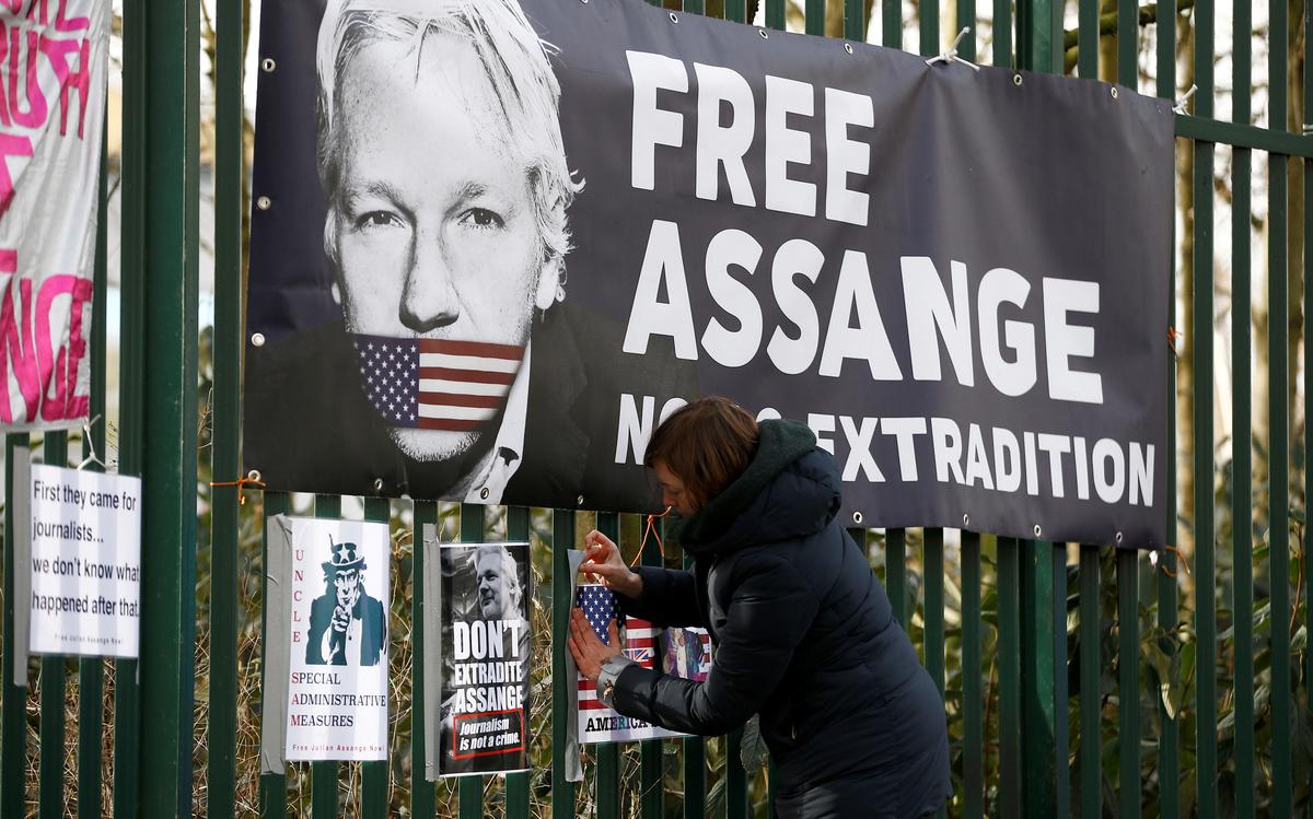 Assange fathered two children while holed up in embassy, lawyer says