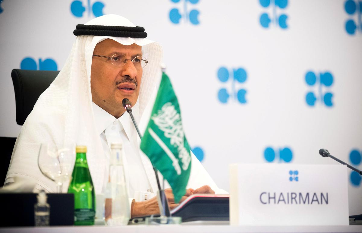 Saudi energy minister states efficient global oil cuts above 19 million bpd