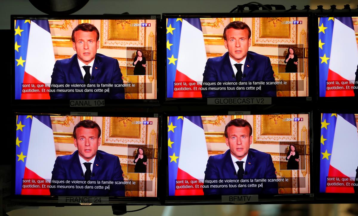 Promising ‘better days,’ Macron extends France’s lockdown until May 11