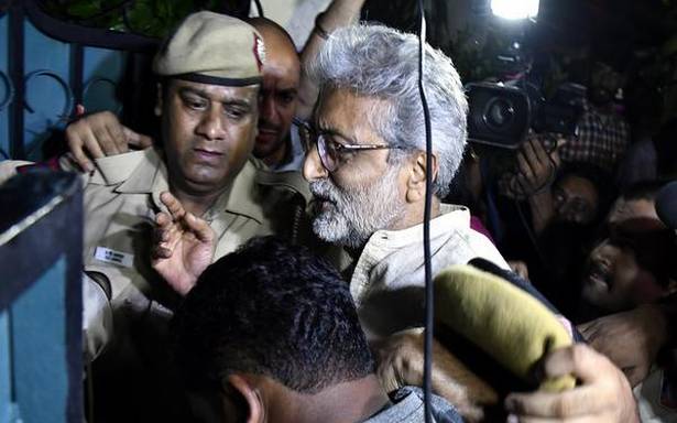 Gautam Navlakha gives up prior to NIA in Elgar Parishad case