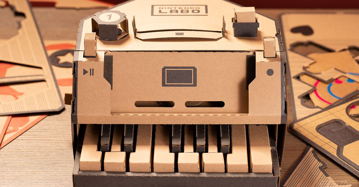 Nintendo Labo Do It Yourself kits depend on 70 percent off today at Best Buy