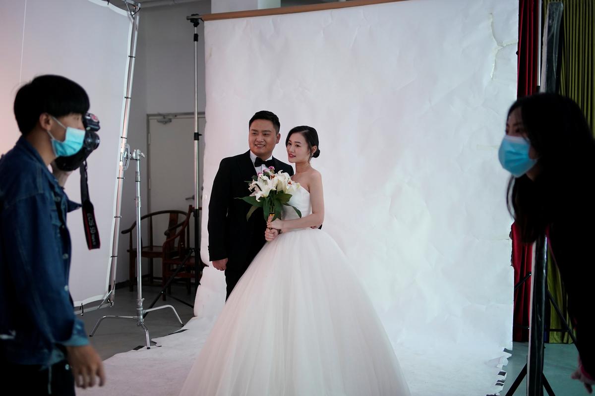 Love wins: wedding event preparations resume in Wuhan as coronavirus lockdown raises