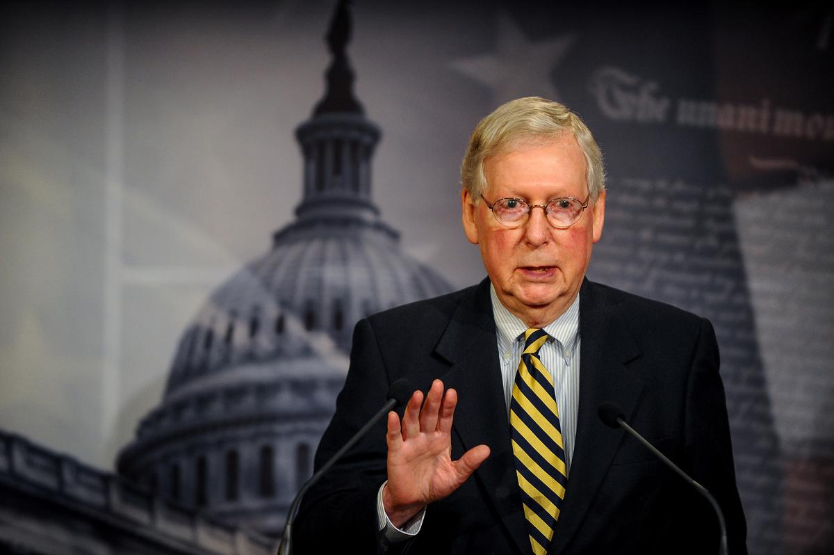 Top U.S. Senate Republican decries lack of progress on small business aid