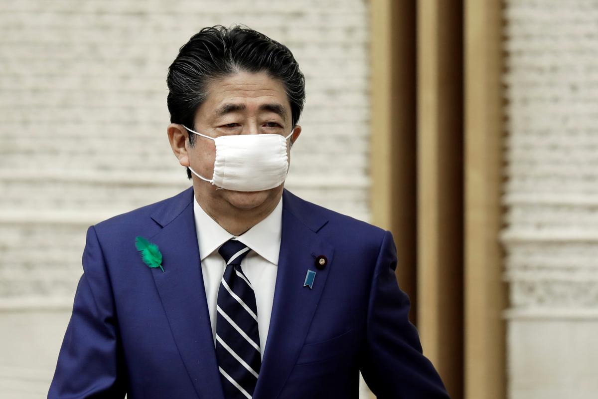 ‘Please avoid going out,’ Japan’s Abe appeals as coronavirus crisis widens