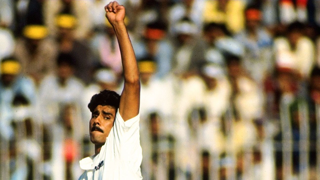 When Waqar wore a moustache | ESPNcricinfo.com