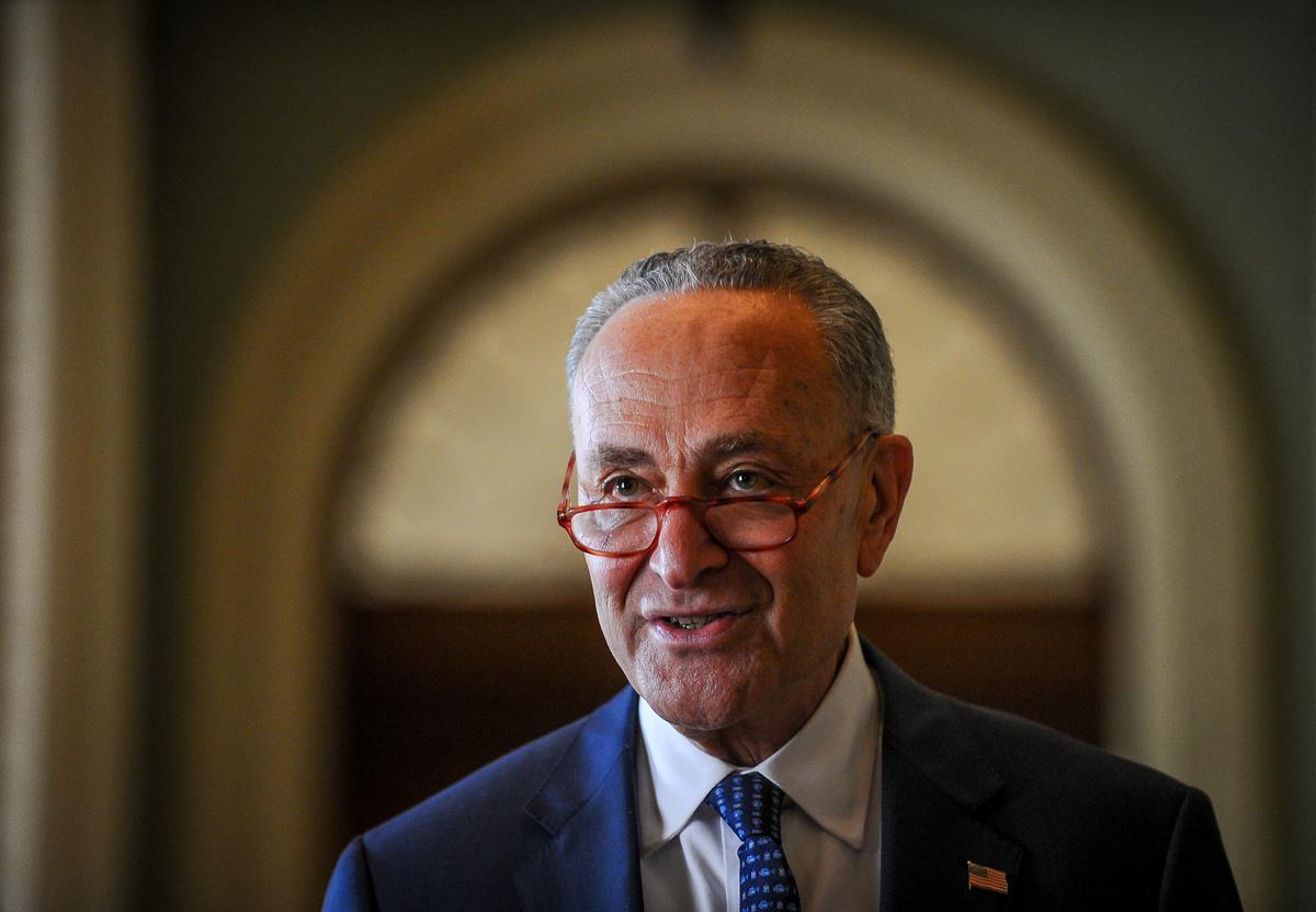 Schumer says he sees U.S. Senate deal on coronavirus funding expense