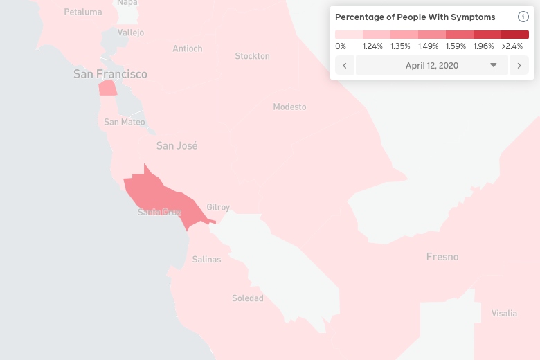 New map uses Facebook studies to recognize coronavirus hot spots