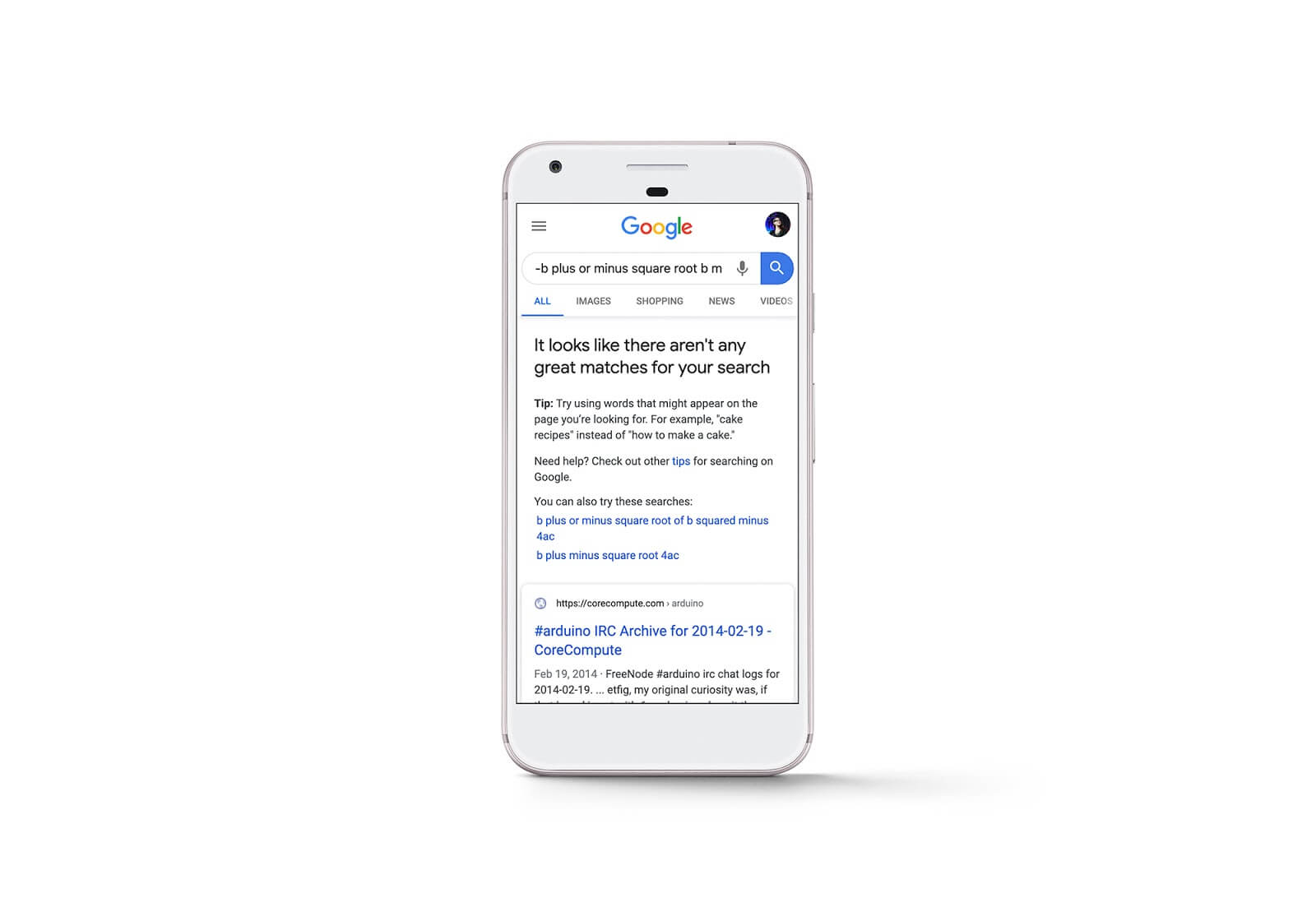 Google launches search tips for when the question doesn’t return great matches